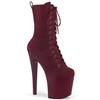 Pleaser - ENCHANT1040 Bottes de plateforme, Pole dance chaussures - Bordeaux rouge Product image